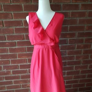 Faux Wrap Maternity Dress